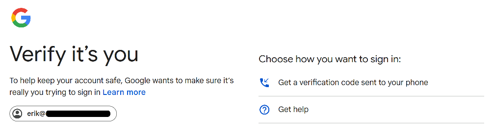 How may we verify you today?